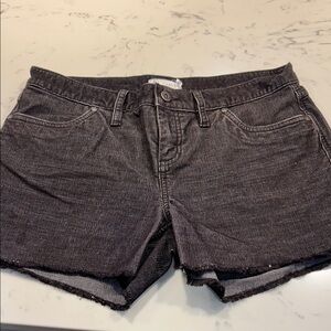 Carve Designs Oahu Black Denim Cutoff Shorts